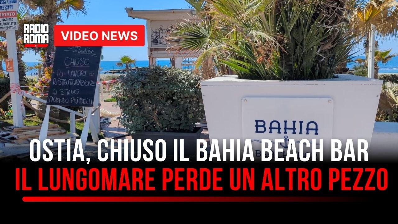 Ostia, lungomare perde un altro pezzo: chiusa la spiaggia libera attrezzata Bahia