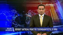 Heboh! Pemotor di Bandung Acungkan Pistol Usai Serobot Antrean SPBU