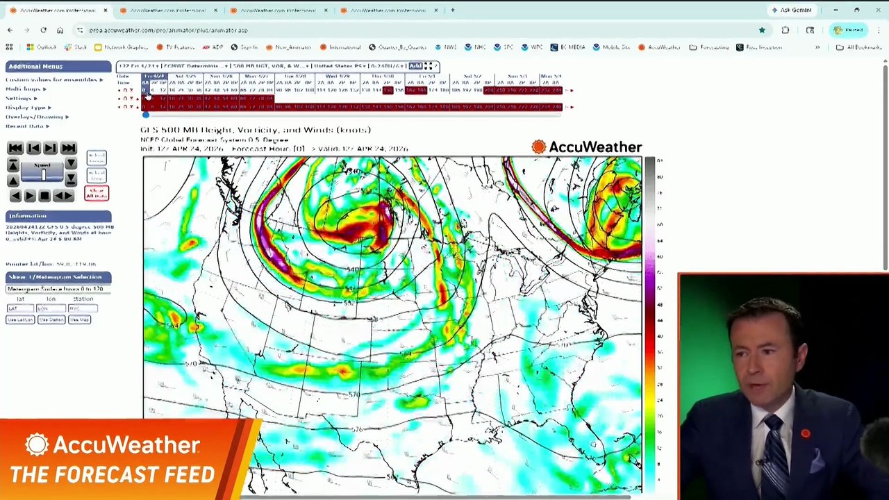 Severe storm threat escalates over the final weekend of April