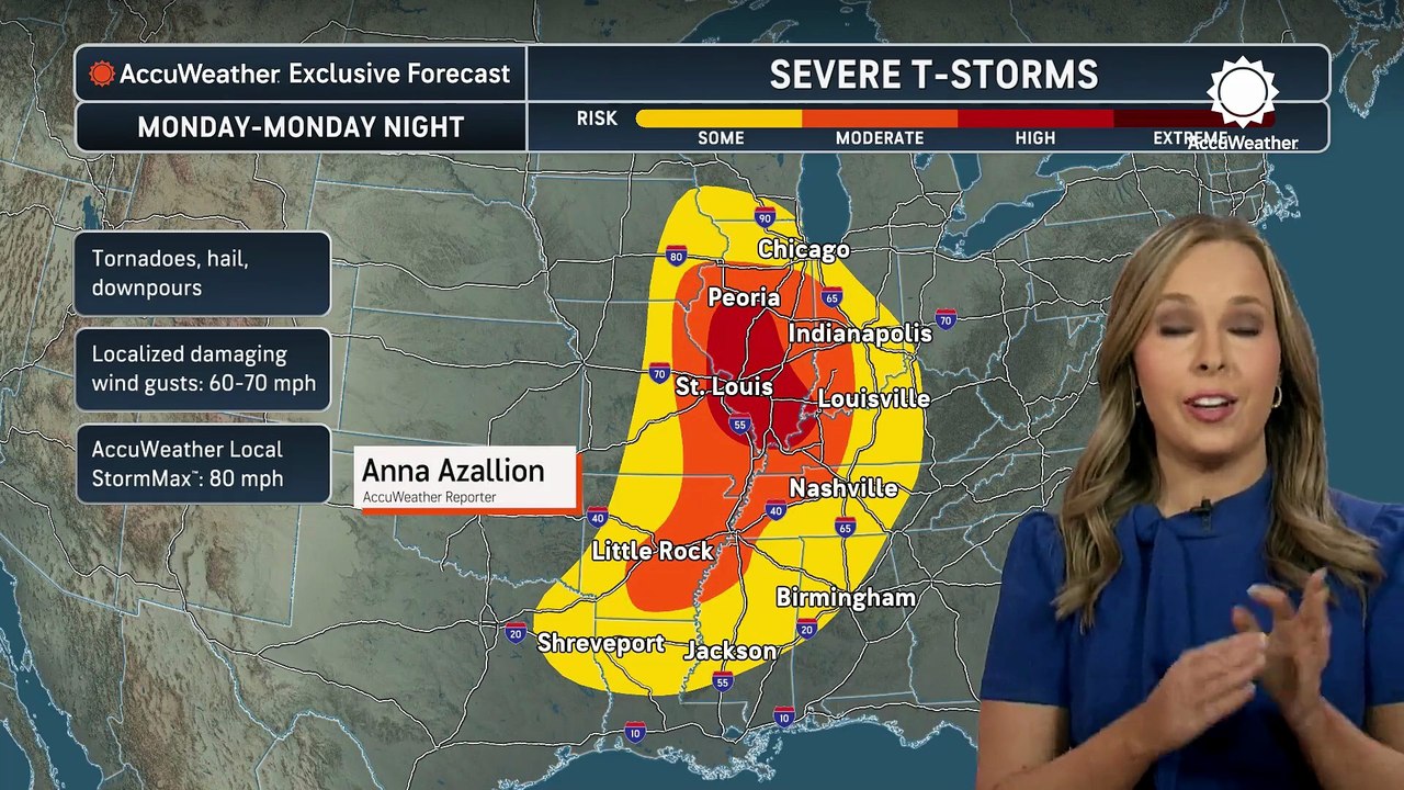 This Monday could be the most dangerous day of an ongoing severe weather outbreak