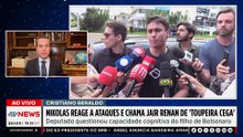 Nikolas reage a críticas e chama Jair Renan de “toupeira cega”