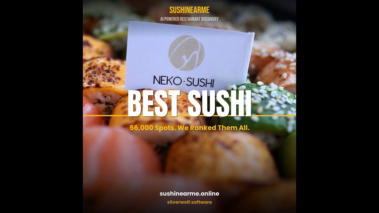 The Algorithm Turned best sushi Into Music | Lo-Fi for Foodies | SushiNearMe