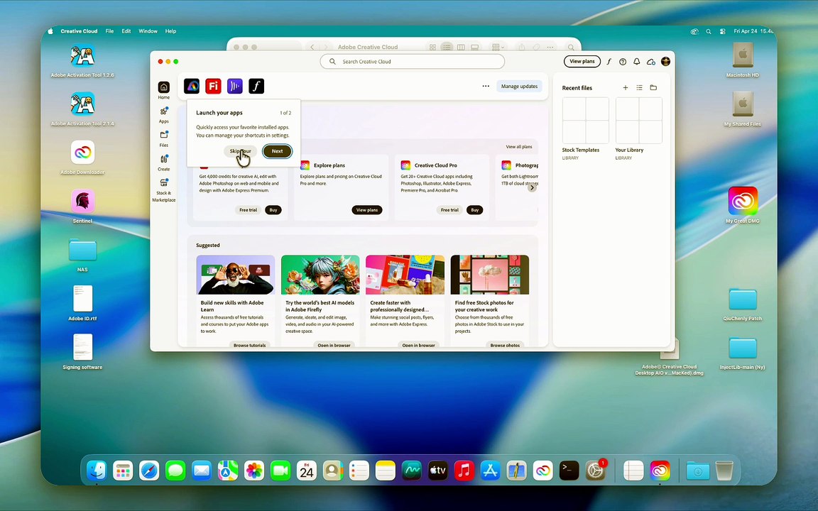 How to Install Adobe CC Desktop (MacKed) (Updated)