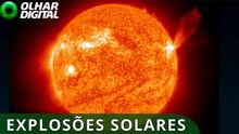 Sol produz duas erupções violentas em poucas horas e afeta comunicações na Terra