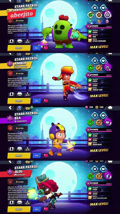skin starr patrol brawlstars