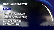 Violent tornado tears through Oklahoma town, damaging 40 homes but sparing lives