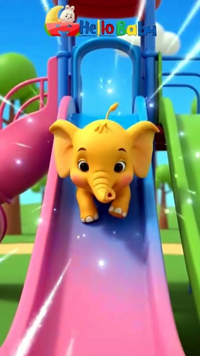 Animals Video for Kids 🐘🐵🐻🦒 | Cute Baby Voice | Learn Animal Names #shorts