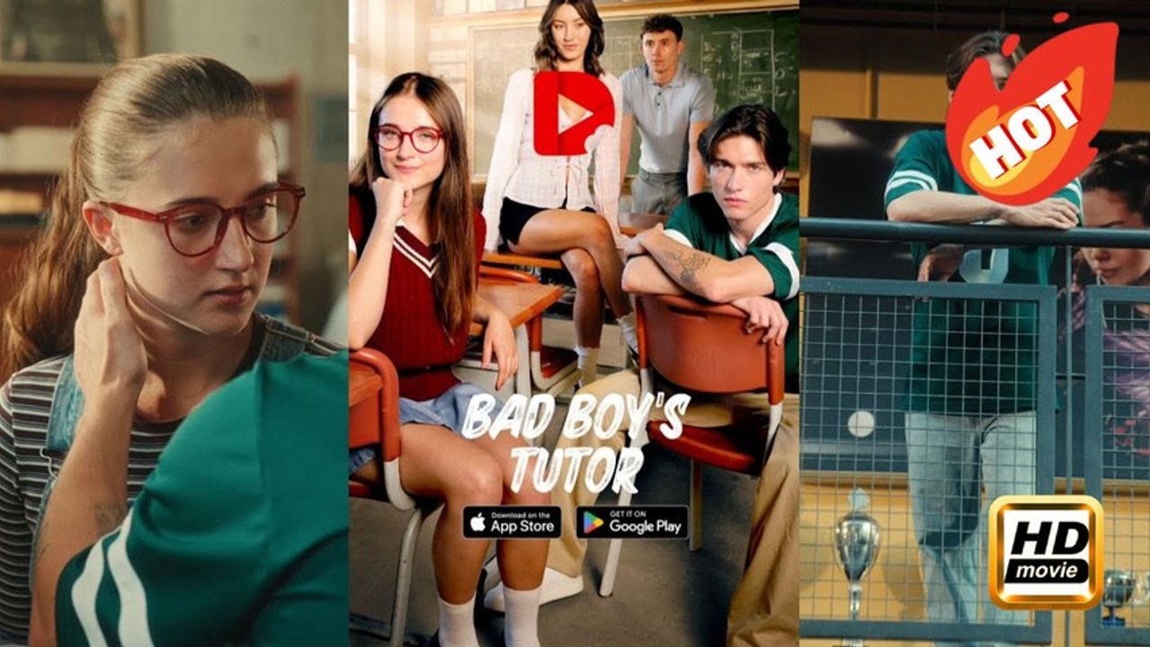 Bad Boy's Tutor | Full Movie HD - Drama Romantic USA Ice Rink Campus Pool Contemporary All Ages Athlete Student Enemies to Lovers ShortFilms