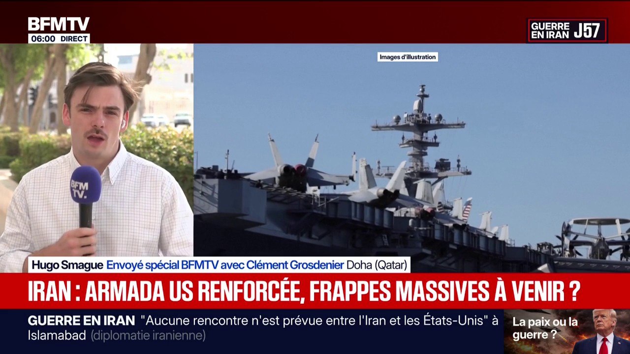 Guerre au Moyen-Orient: un troisième porte-avions américain, le USS Bush, est arrivé dans le Golfe d'Oman