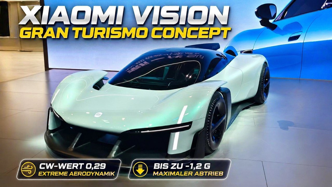 Xiaomi Vision Gran Turismo Concept: Extremes Design & Aero