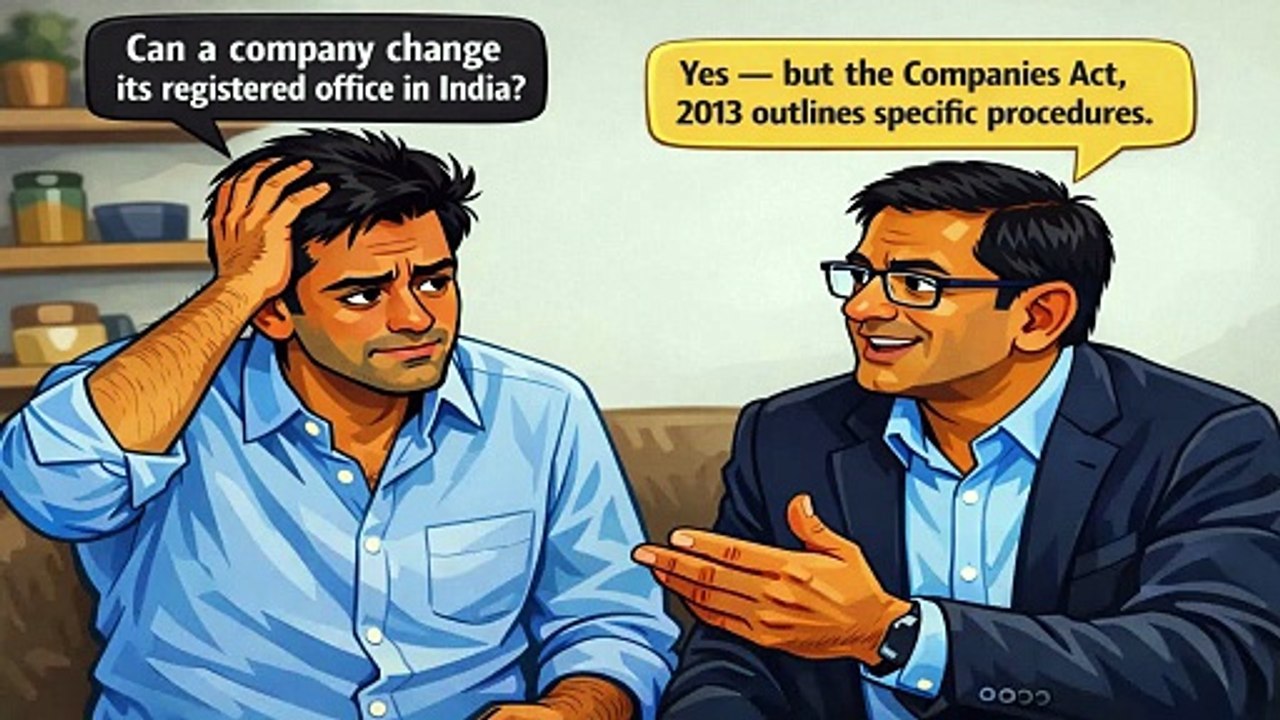 How to Change Registered Office in India | Complete MCA Filing Process