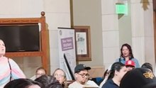 Activists hijack LA budget hearing as chaos erupts outside