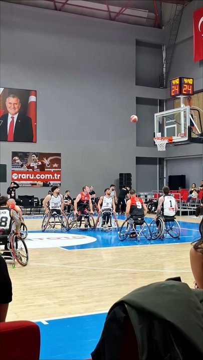 Maç Sonucu - Beşiktaş 107-60 Toulouse Iron Club - EuroCup3 Avrupa Tekerlekli Sandalye Basketbol Şampiyonası A Grubu 1. Maç