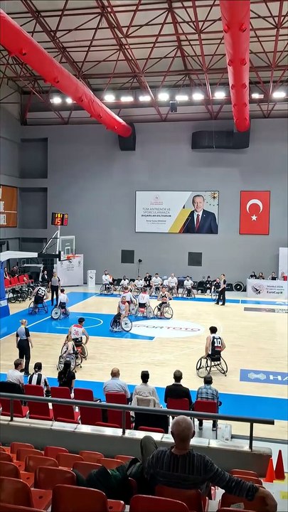 İlk Yarı Sonucu - Les Aigles Du Velay 27-45 Beşiktaş - EuroCup3 Avrupa Tekerlekli Sandalye Basketbol Şampiyonası A Grubu 2. Maç