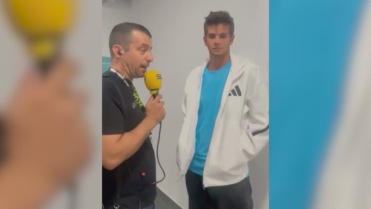 ENTREVISTA con RAFA JÓDAR tras su VICTORIA ante ALEX DE MINAUR