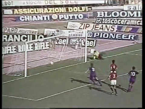 FIORENTINA - MILAN AC - 1985 - SAISON 1985/1986 -