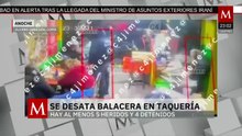 Balacera en taquería de la CdMx deja un saldo de cinco heridos | Paola Barquet, 24 de abril de 2026