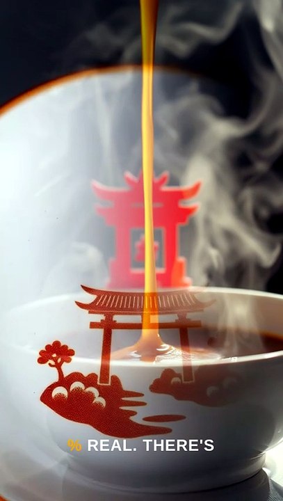 Sauce Reveals Hidden Shrine on Your Plate