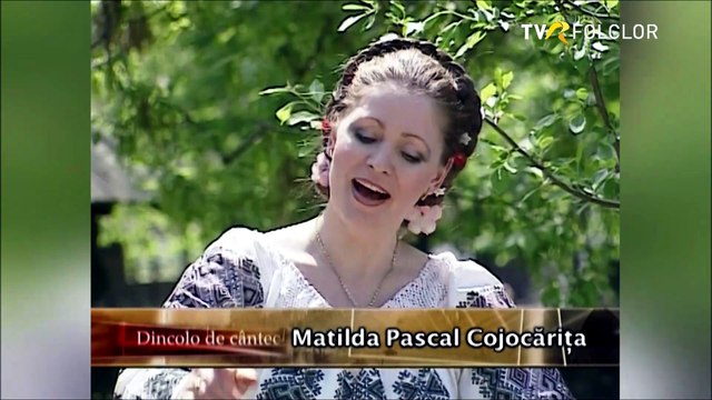 Matilda Pascal Cojocarita - Hai la joc flacai si fete (Popasuri folclorice - arhiva TVR)
