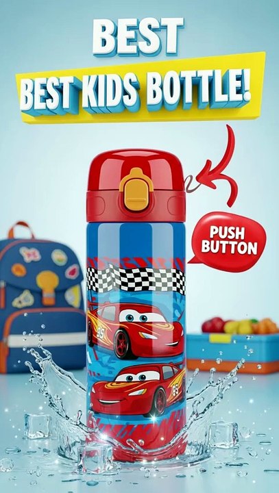 THERMOS FUNTAINER Kids Water Bottle 🧒💧 | Fun & Leak-Proof Bottle