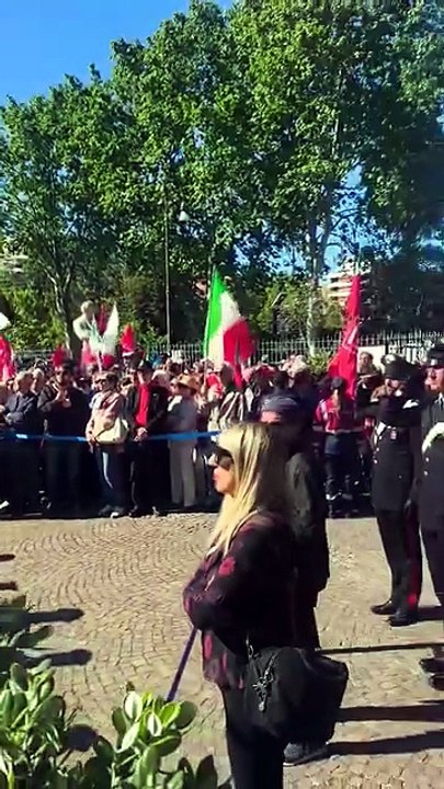 Il sindaco Lagalla contestato alla cerimonia per il 25 aprile