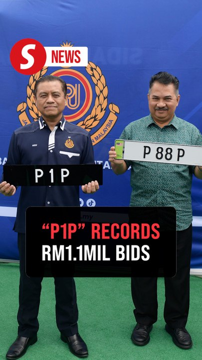 New "P_P" vehicle plate series raises RM21.6mil in five days