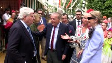 La infanta Elena deslumbra en la Feria de Abril