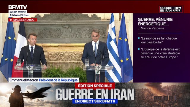 Emmanuel Macron appelle au maintien du cessez-le-feu, y compris au Liban et à la réouverture pacifique du détroit d'Ormuz