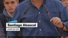 Abascal llama "mierda" a Sánchez y "rata" a Marlaska