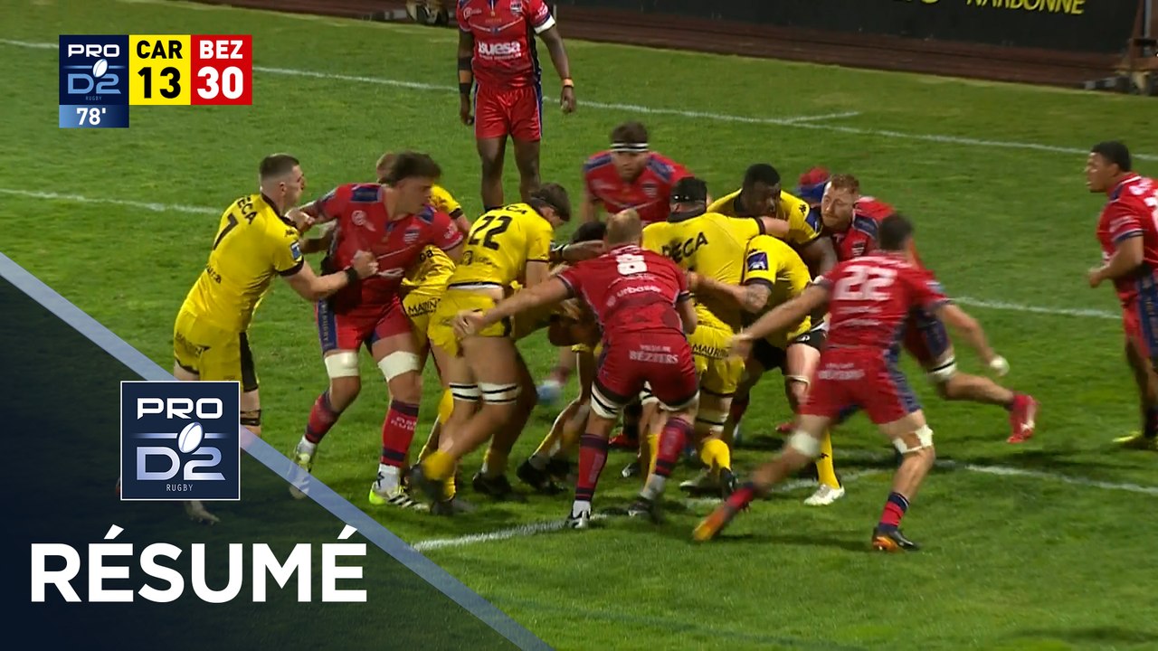 PRO D2 Saison 2025-2026 J28 - Résumé US Carcassonne - AS Béziers Hérault