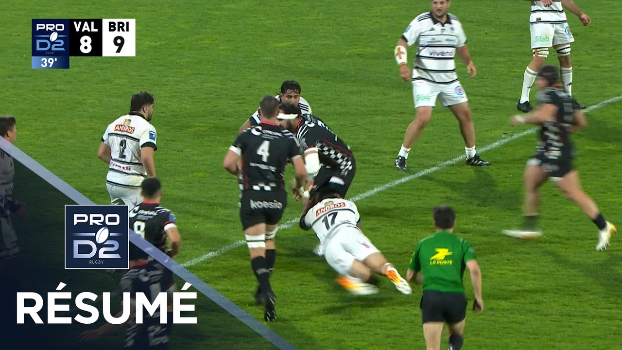 PRO D2 Saison 2025-2026 J28 - Résumé Valence Romans - CA Brive
