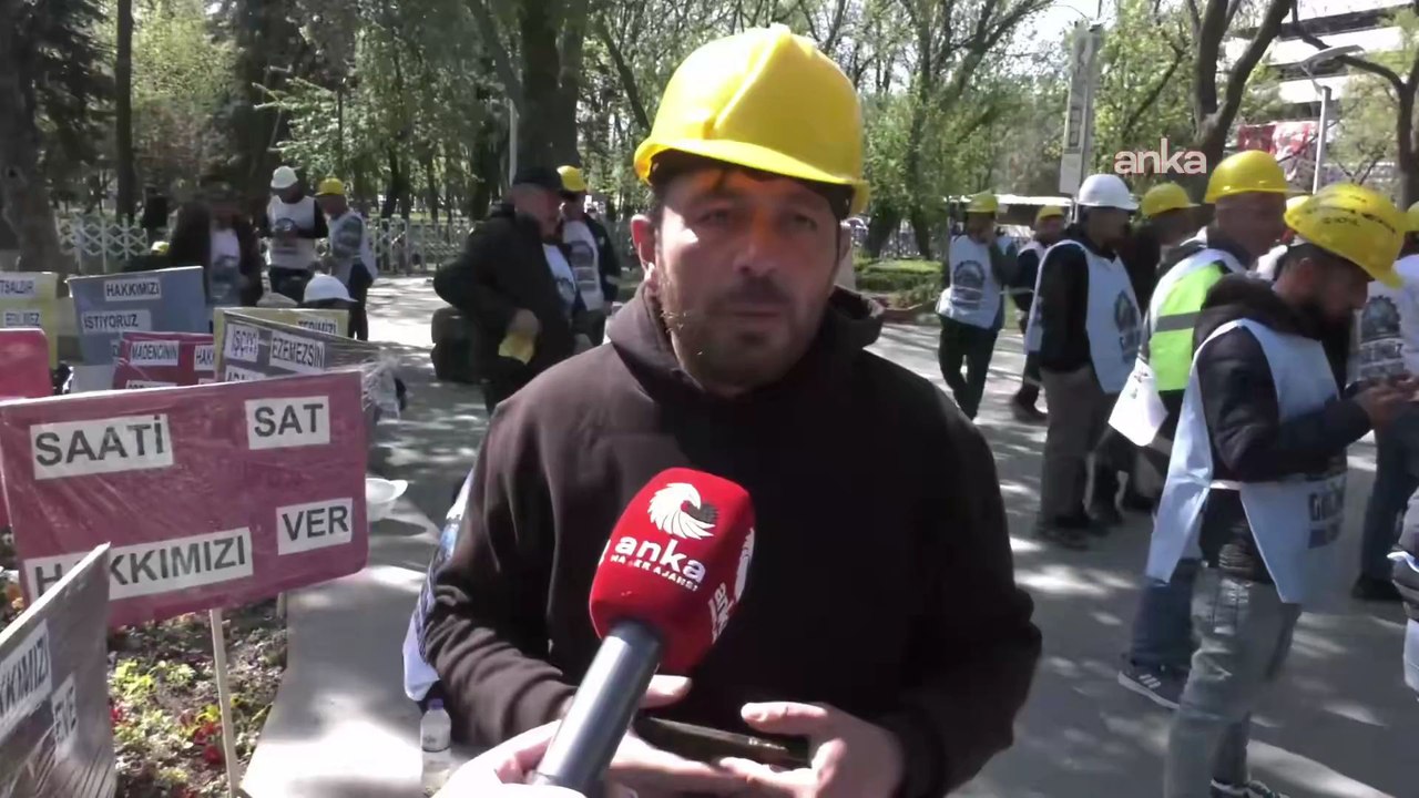 Ankara’da eylemdeki madenci yaşadığı zorlukları anlattı:“Ev sahibine 80 bin TL, markete 70 bin TL borcum var”“Epilepsi hastası bir çocuğum var. Dün akşam nöbet geçirmiş, hastanede”