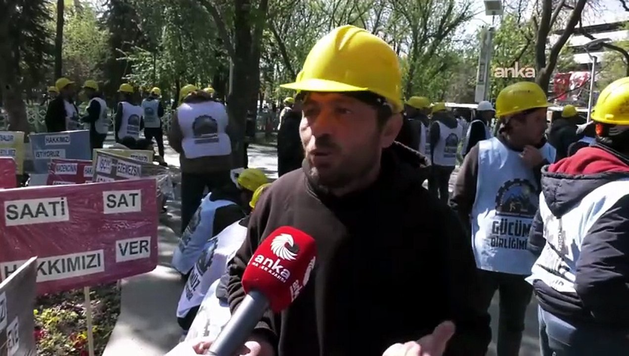 Doruk Madencilik işçileri, açlık grevinin altıncı gününde... Maden işçisi Satı Kaynak: "Yedi yaşındaki oğlum Ayaş'a yürüdüğümde, 'oyuncağımı satayım, gel' dedi"