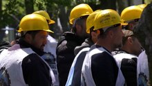 Doruk Madencilik işçileri, açlık grevinin altıncı gününde: Çocuğum, ‘Oyuncağımı satayım, gel’ dedi; benim çocuğum bunu düşünüyor, şirket düşünemiyor mu?