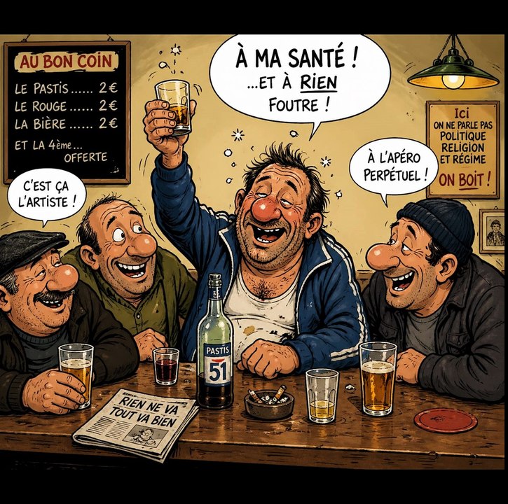 "Moi je bois" - Paroles Erick BERNARD