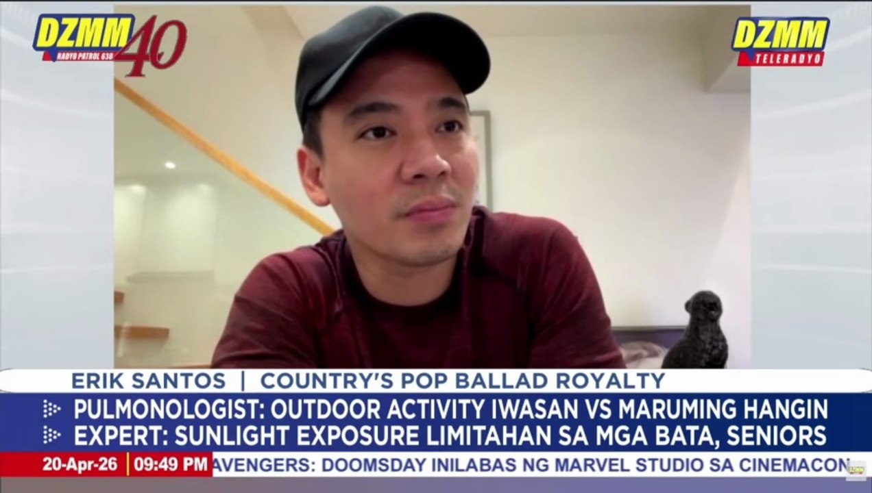 April 20, 2026 — Erik Santos on Alam Na Dis