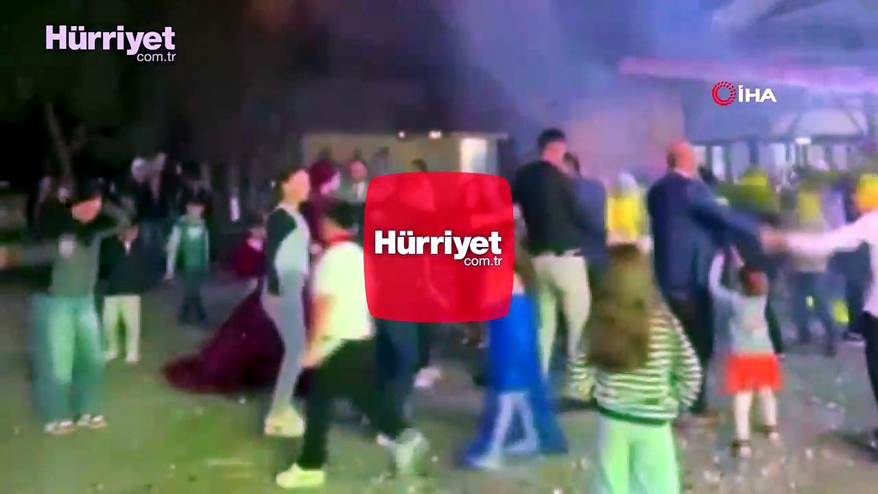 Düğün günü hayatını kaybeden çiftin bir gün önceki kına gecesinden görüntüleri ortaya çıktı