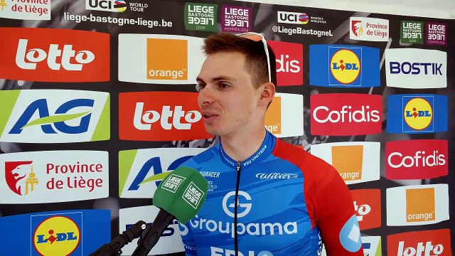 Liège-Bastogne-Liège 2026 - Romain Grégoire en interview avant La Doyenne