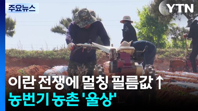 나프타 가격 상승에 멀칭 필름값↑...농번기 농촌 '울상' / YTN