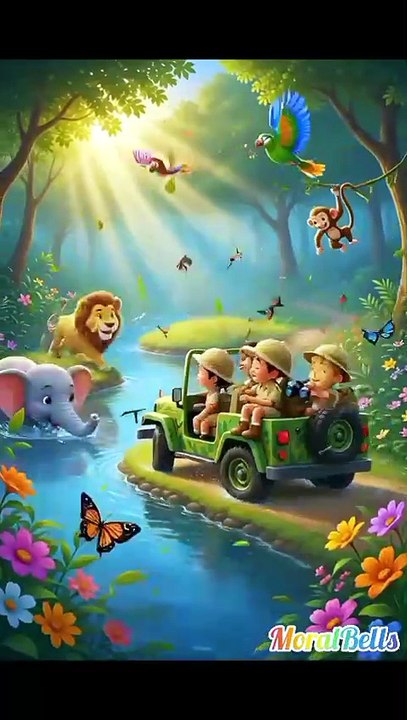 👉 “🦁 Jungle Cruise Song | Part 3 | Fun River Adventure 🚤 #Shorts"