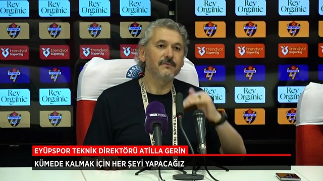 Atilla Gerin: Kümede kalmak için her şeyi yapacağız