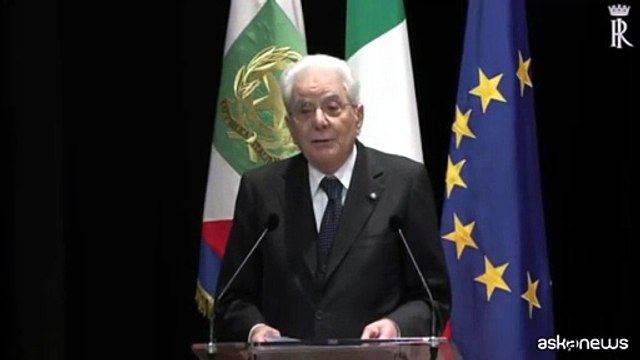 25 aprile, Mattarella da San Severino Marche: Ora e sempre Resistenza