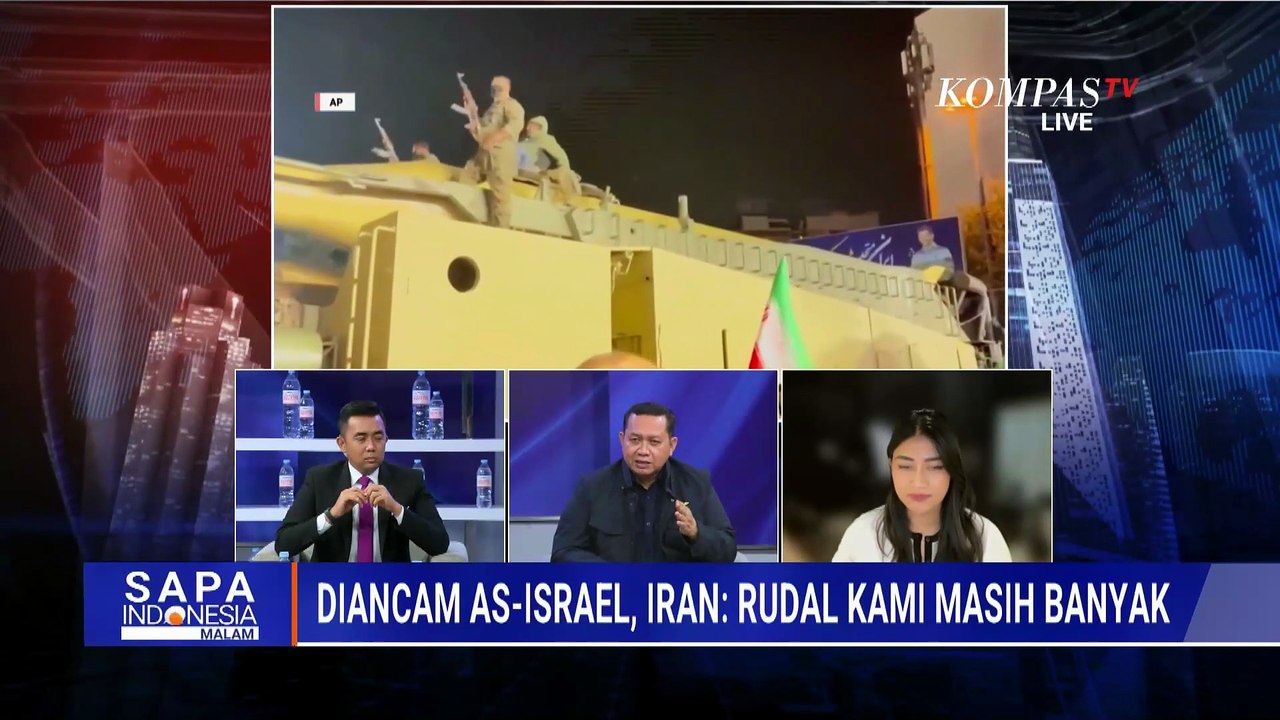 [FULL] Pakar Strategi PPAU dan Peneliti soal Iran Siap Lawan AS-Israel, Klaim Rudal Masih Banyak