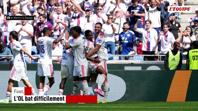 L'OL bat difficilement Auxerre et conforte sa 3e place en Ligue 1 - Foot - Ligue 1