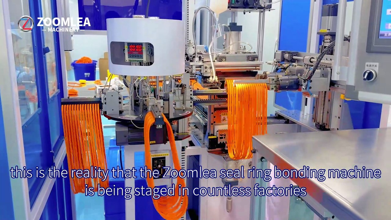 10 sealing rings in 10 seconds! Mr. Li's single Silicone rubber O-ring bonding machine produces 80000 pieces per day