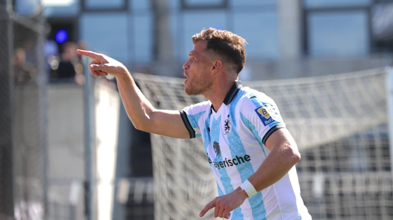 Niederlechner trifft und provoziert: 1860 dreht nach der Pause auf