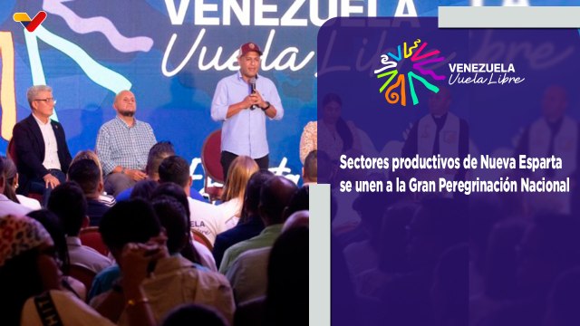 Sectores sociales y productivos de Nueva Esparta se unen a la Gran Peregrinación Nacional