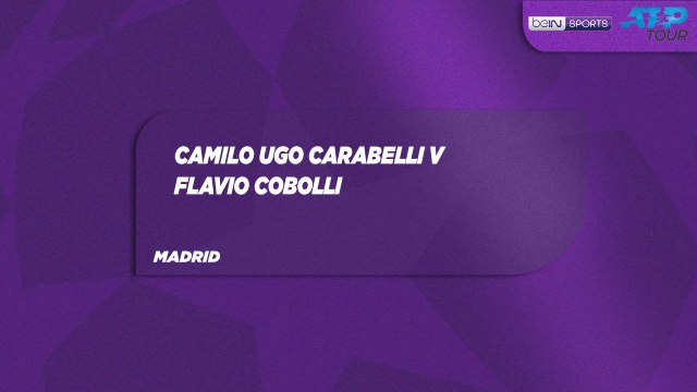 C. Ugo Carabelli vs. F. Cobolli Match Highlights Madrid April 25, 2026