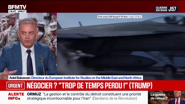 Reprise des combats entre l'Iran et les États-Unis ?: Objectivement parlant, Donald Trump n'a aucun intérêt à frapper l'Iran , explique Adel Bakawan, directeur du European Institute for Studies on the Middle East and North Africa