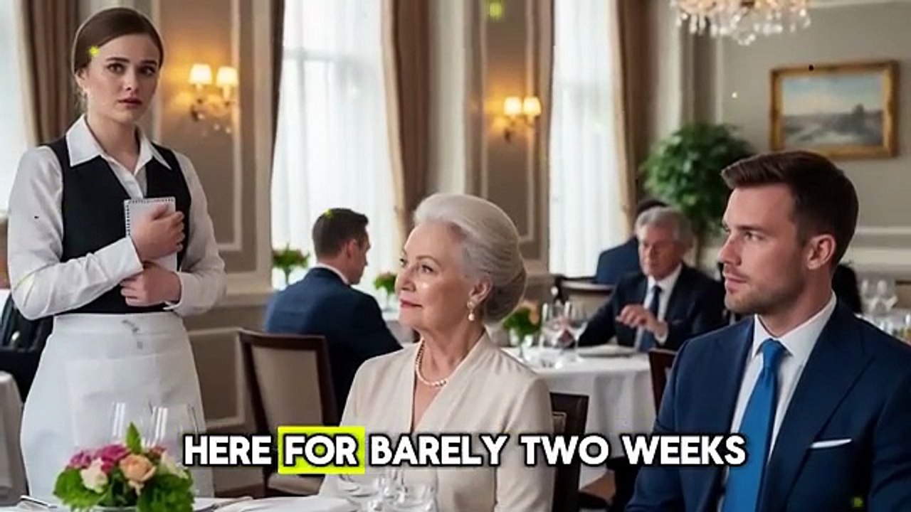Shy Waitress Signed to Billionaire’s Deaf Mother — His Reaction Left Everyone in Tears
